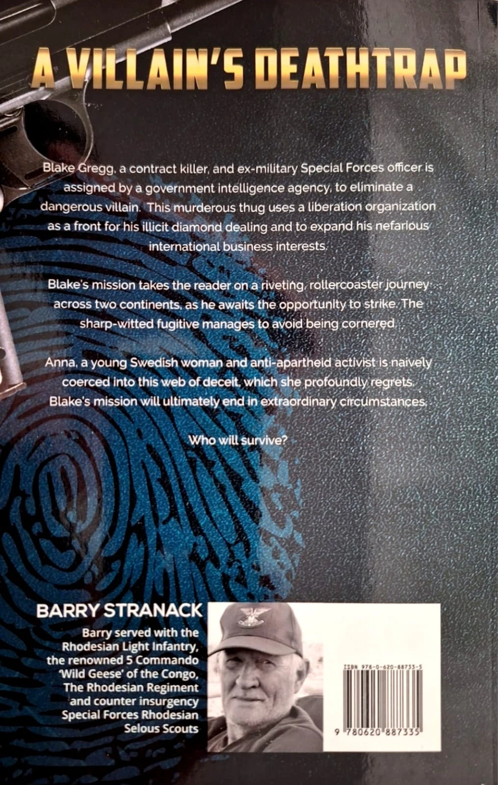 A Villain's Deathtrap Back Cover