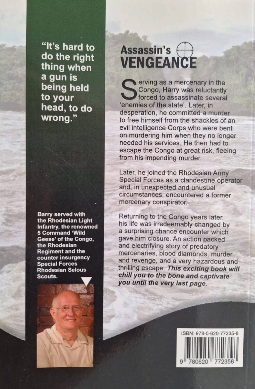 Assassin's Vengeance Back Cover